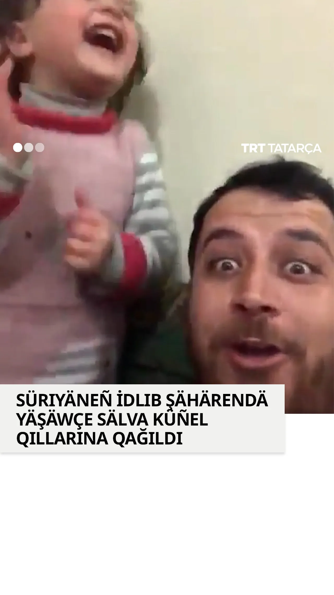 Süriyäneñ İdlib şähärendä yäşäwçe Sälva küñel qıllarına qağıldı